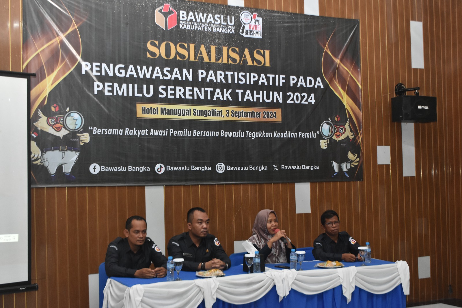 Sugesti dalam Sosialisasi Pengawasan Partisipatif Pada Pemilu Serentak Tahun 2024