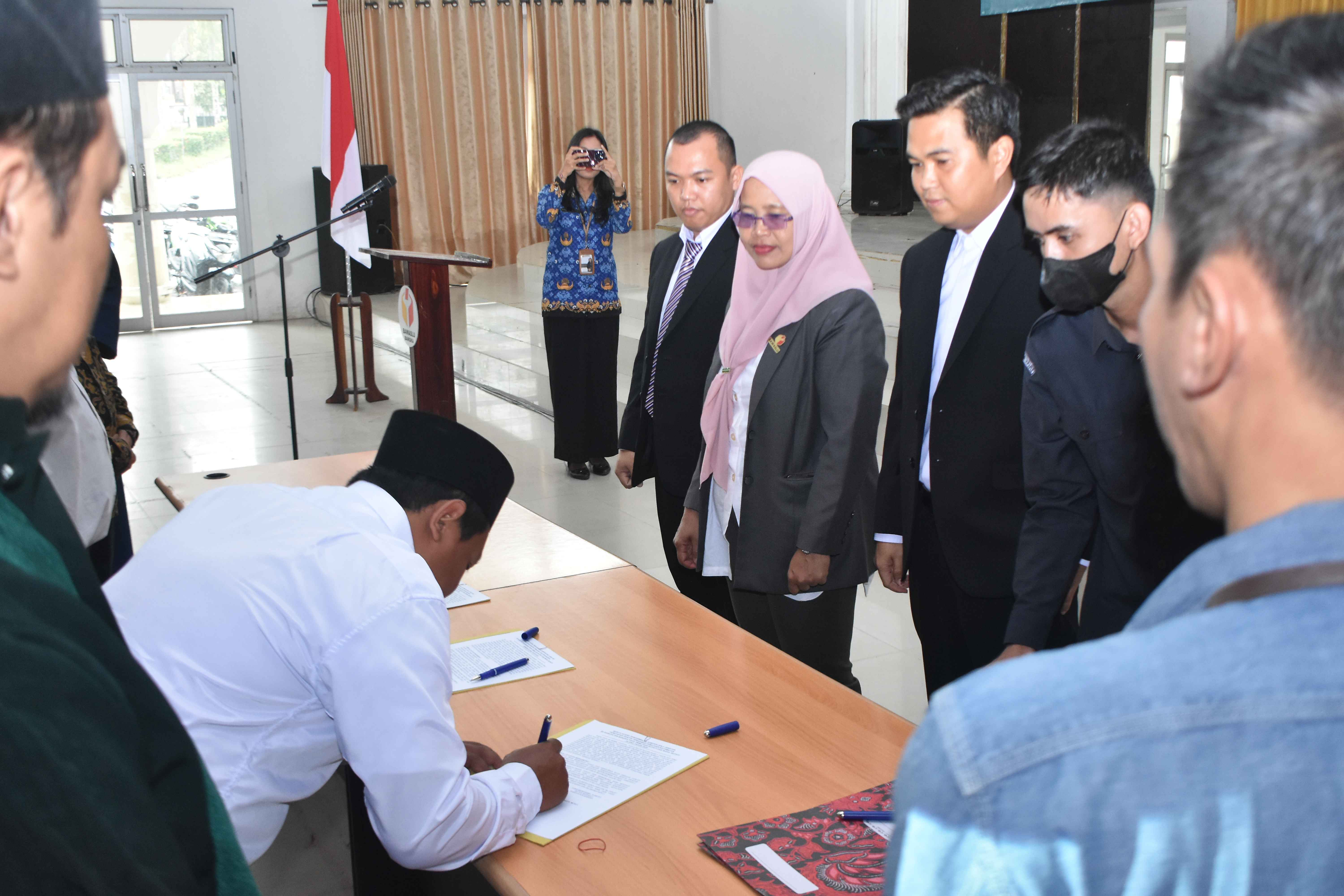 Proses Pelantikan Panwascam dan PKD Pemilihan 2025