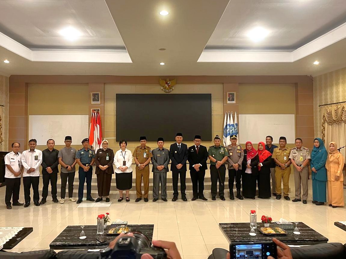 Foto Bersama Pelantikan Pj Sekda Bangka