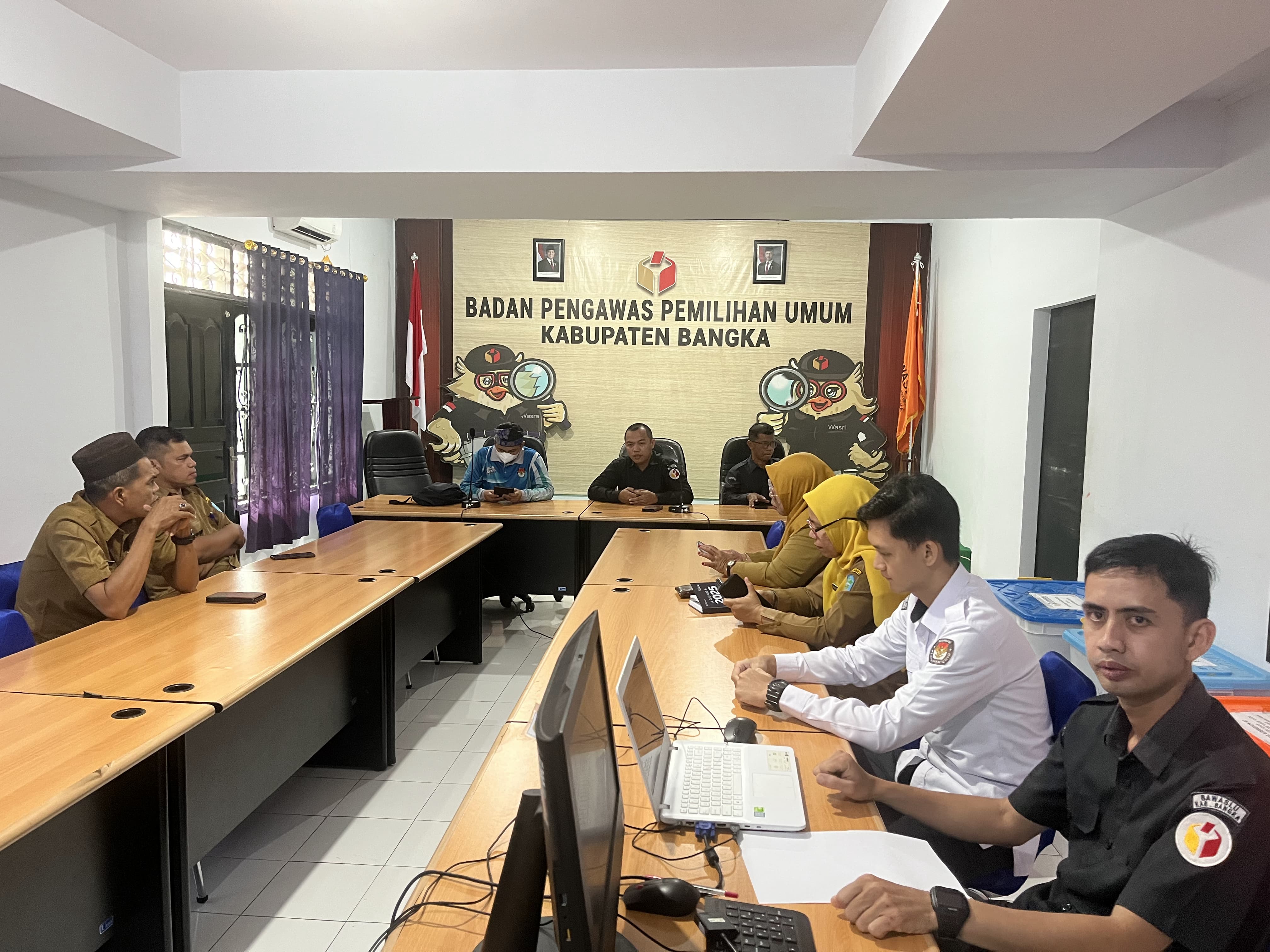 Rapat Koordinasi Pemuktahiran Data Pemilih Pada Pemilihan Bupati dan Wakil Bupati Ulang Tahun 2025
