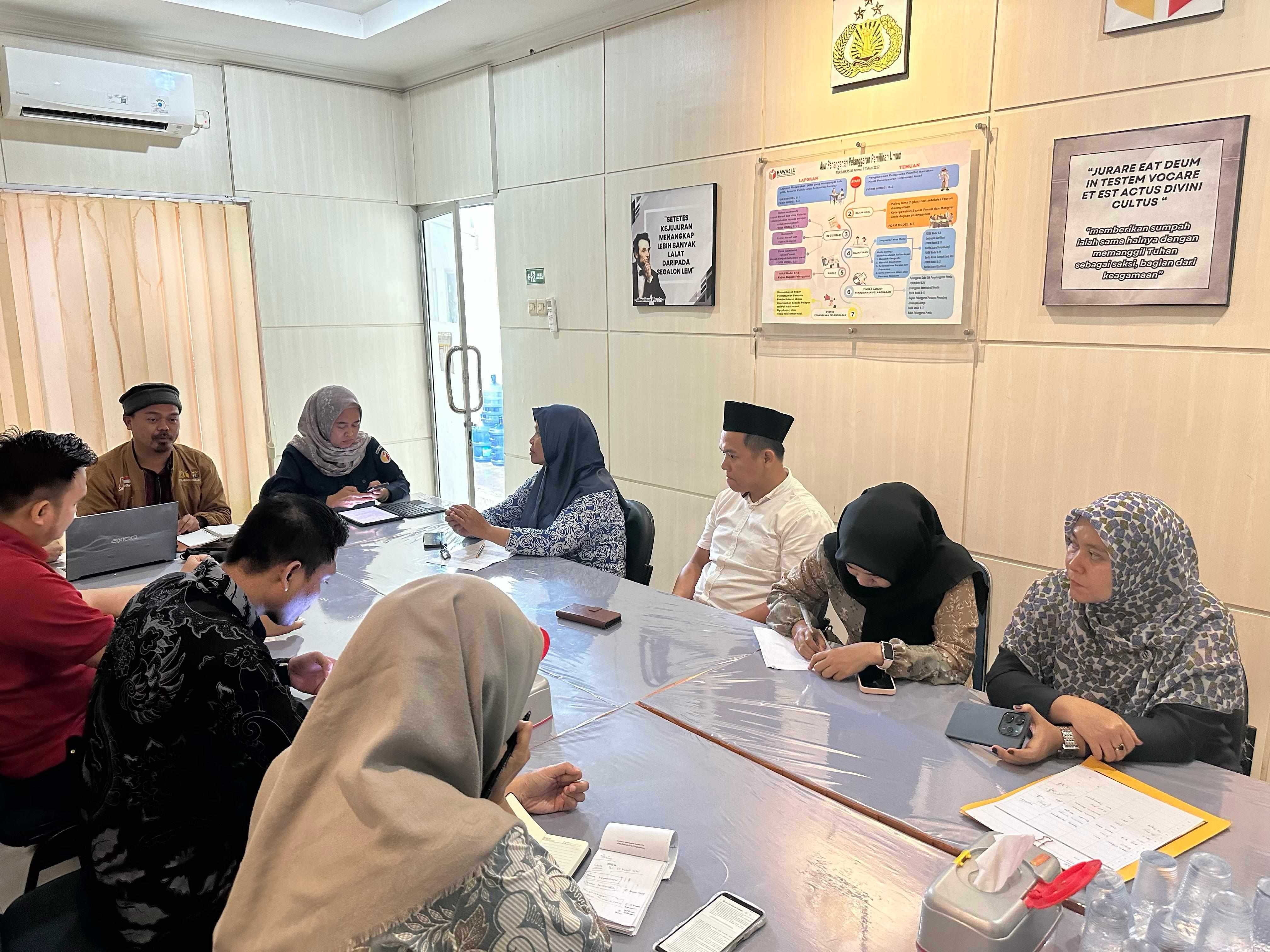 Ketua Bawaslu Bangka, Sugesti Bersama Jajaran 