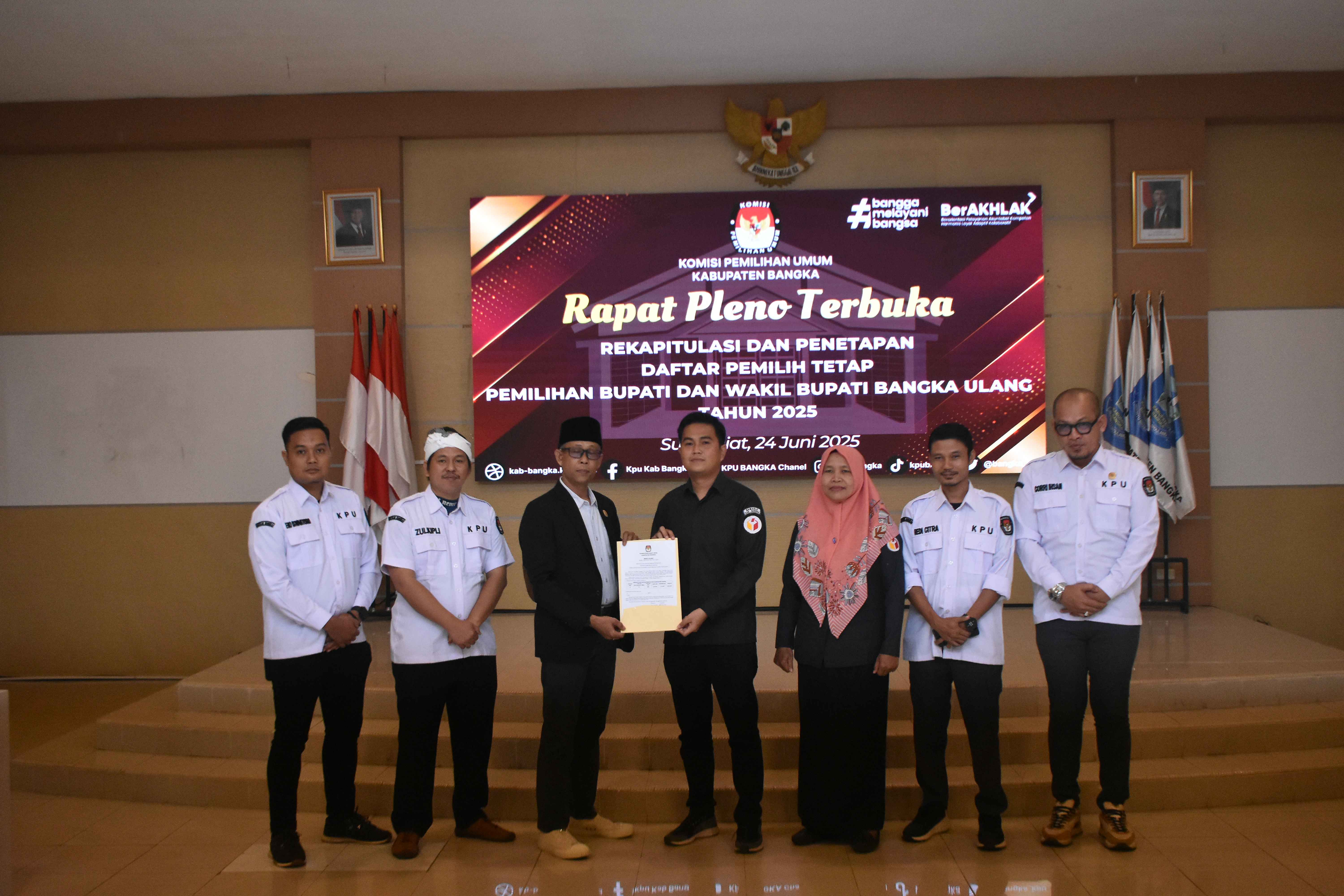 Rapat Pleno Terbuka Penetapan DPT 2025