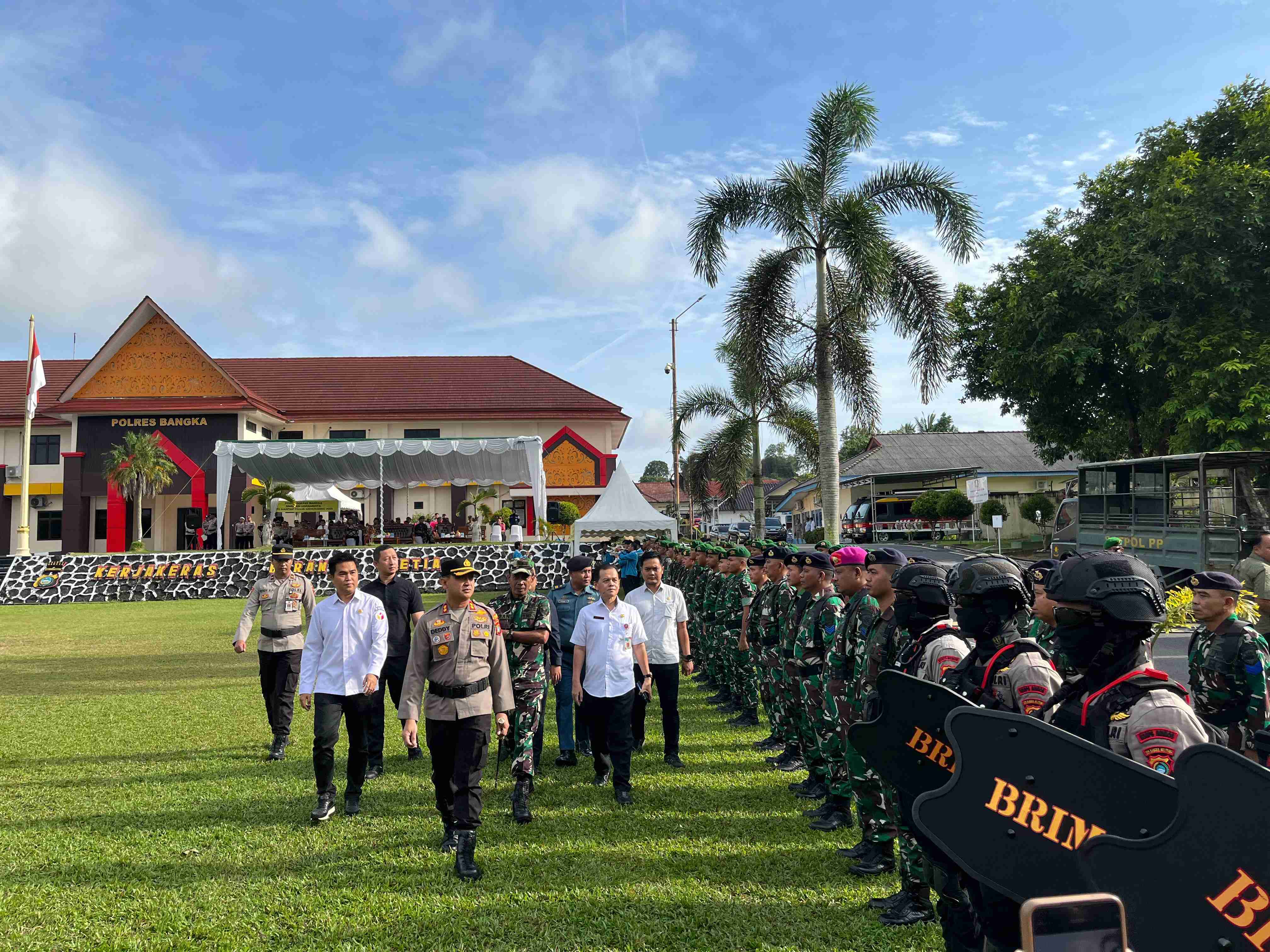 Plt. Ketua Bawaslu Ikut Apel Sispamkota