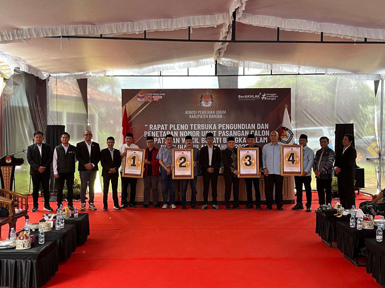 Pengundian Nomor Urut