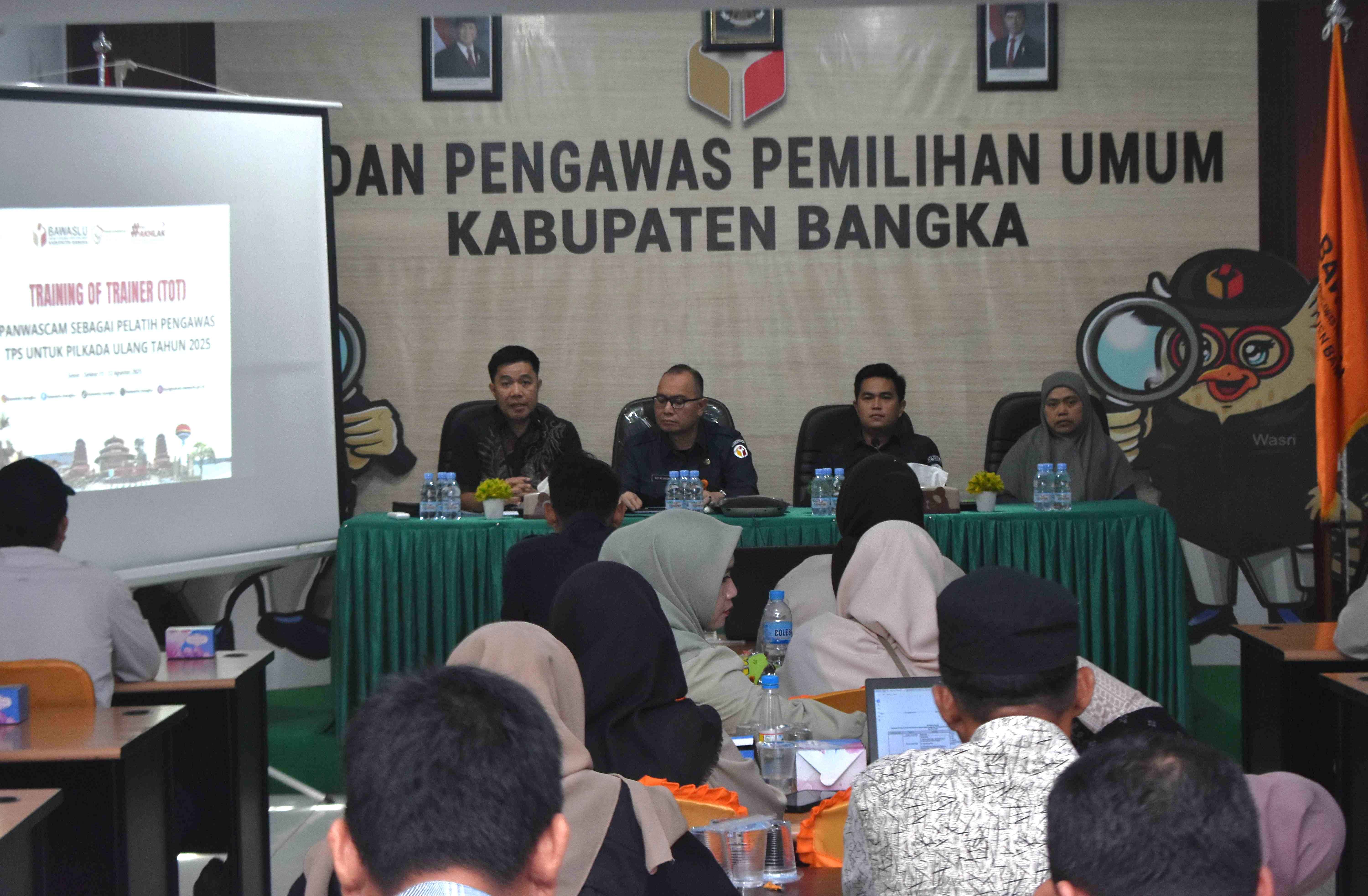 ToT Bawaslu Bangka