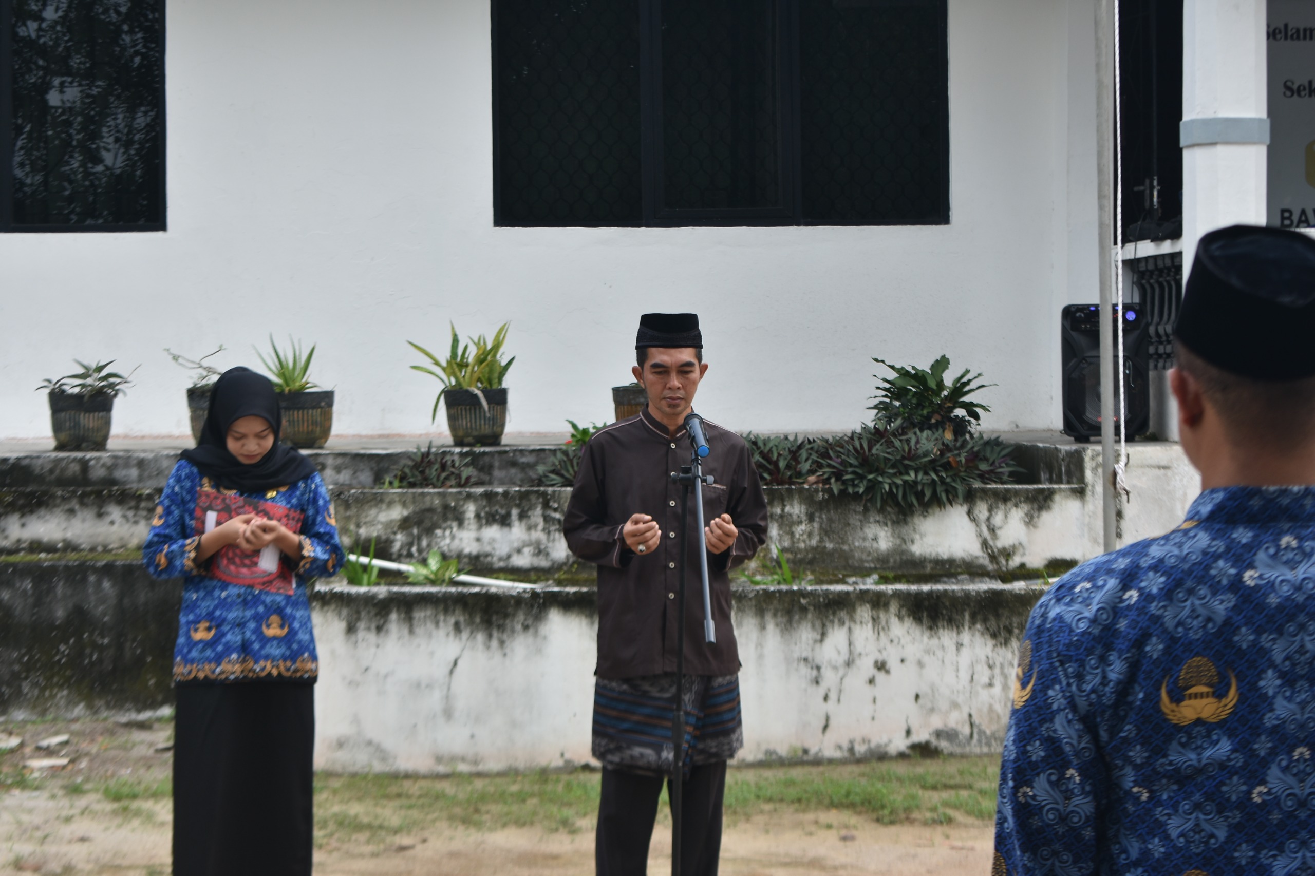 Upacara HUT Ke-80 RI