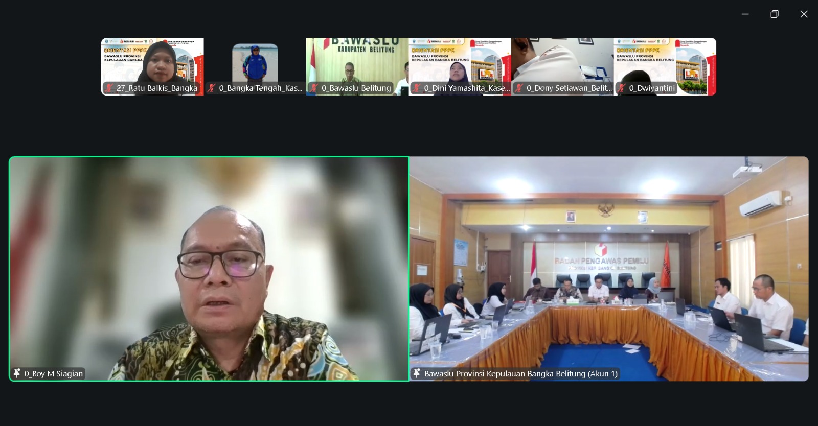 Tangkapan Layar Orientasi PPPK