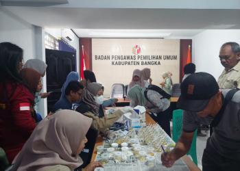 Fasilitasi Tes Urin Bagi PKD se-Kabupaten Bangka