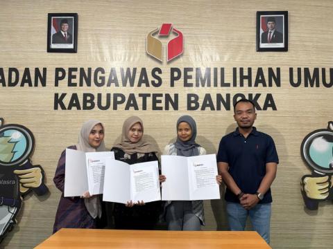 Penandatanganan Pakta Integritas CPNS Bawaslu Bangka