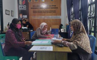 Pendaftar PKD di Bawaslu Kabupaten Bangka