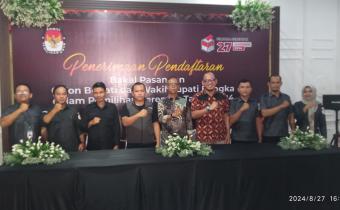 Pengawasan Melekat Pendaftaran Bakal Pasangan Calon Bupati dan Wakil Bupati Bangka Tahun 2024