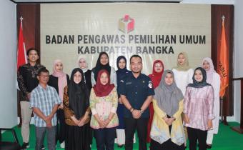 Rapat Pengelolaan Penatausahaan dan Kearsipan Bagi Bawaslu dan Panitia Pengawas Kecamatan Se-Kabupaten Bangka