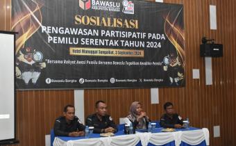 Sugesti dalam Sosialisasi Pengawasan Partisipatif Pada Pemilu Serentak Tahun 2024