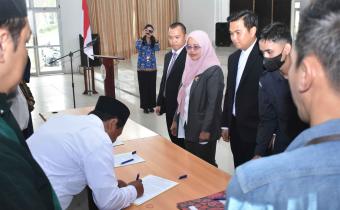 Proses Pelantikan Panwascam dan PKD Pemilihan 2025