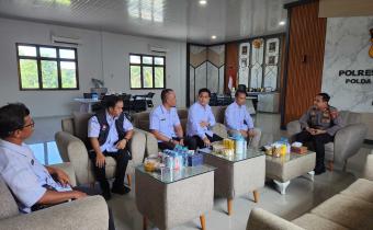 Silaturahmi ke Polres Bangka