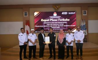 Rapat Pleno Terbuka Penetapan DPT 2025