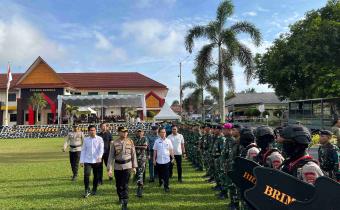 Plt. Ketua Bawaslu Ikut Apel Sispamkota