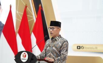 Sekjen di HUT 18 Bawaslu